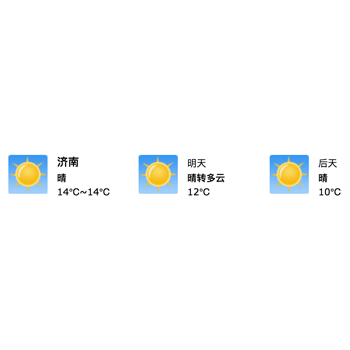 iframe天气插件